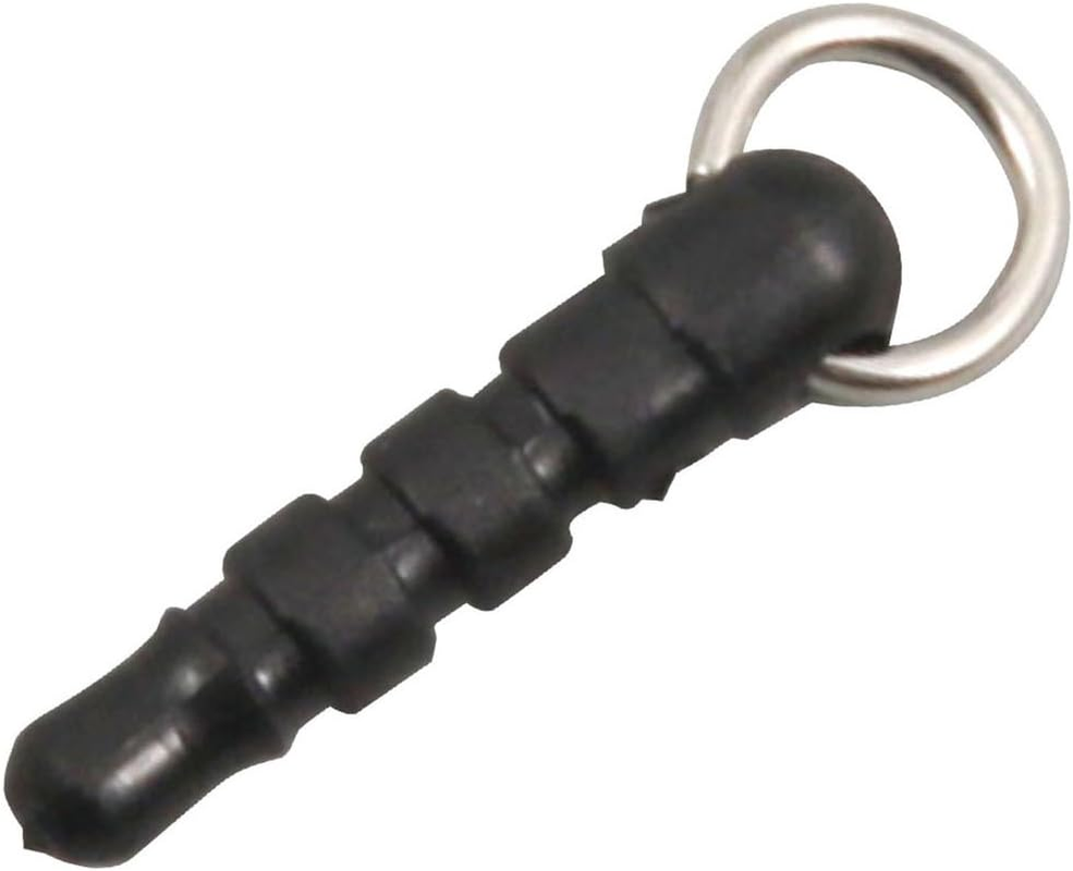 Artec 46520 Earphone Jack, Black, with round Ring, Set of 10