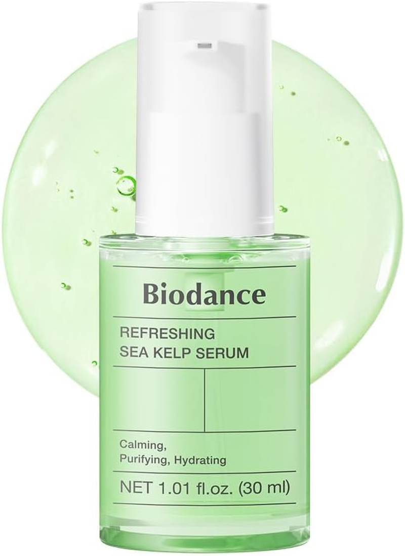 BIODANCE Refreshing Sea Kelp Serum, Oil & Sebum Control, Calming Serum for Oily & Combination Skin, Korean Skincare, Stocking Stuffers for Teen Girls | 1.01 Fl.Oz X 1 Ea image number 1