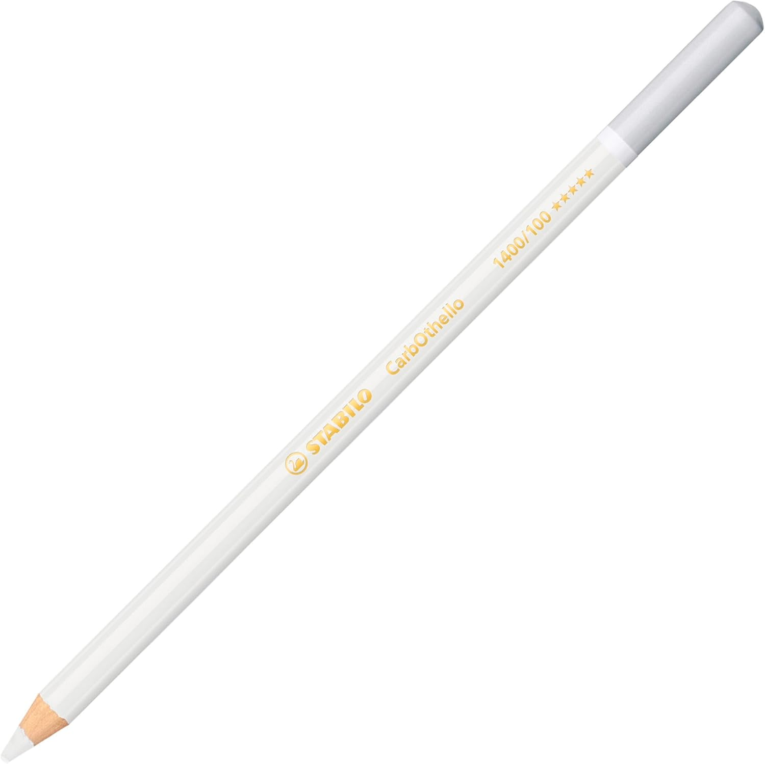 STABILO Chalk-Pastel Pencil - Carbothello - Pack of 1 - Titanium White