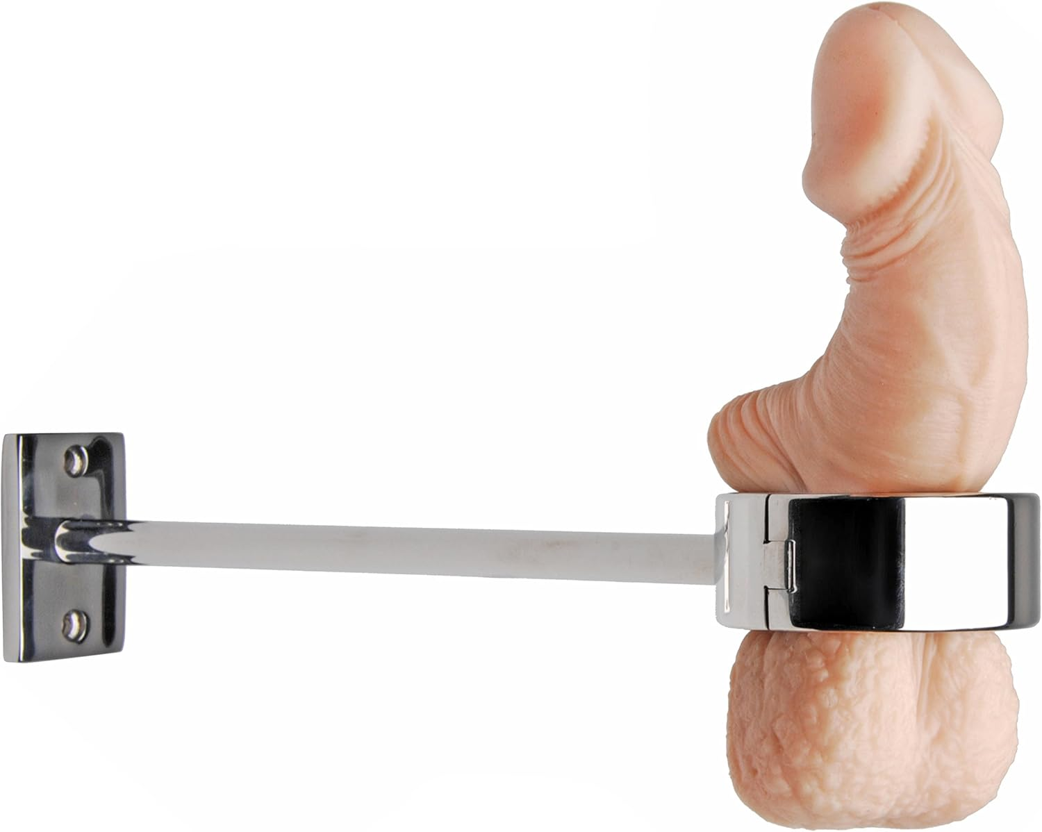 Master Series Locking Mounted CT Scrotum Cuff with Bar image number 4