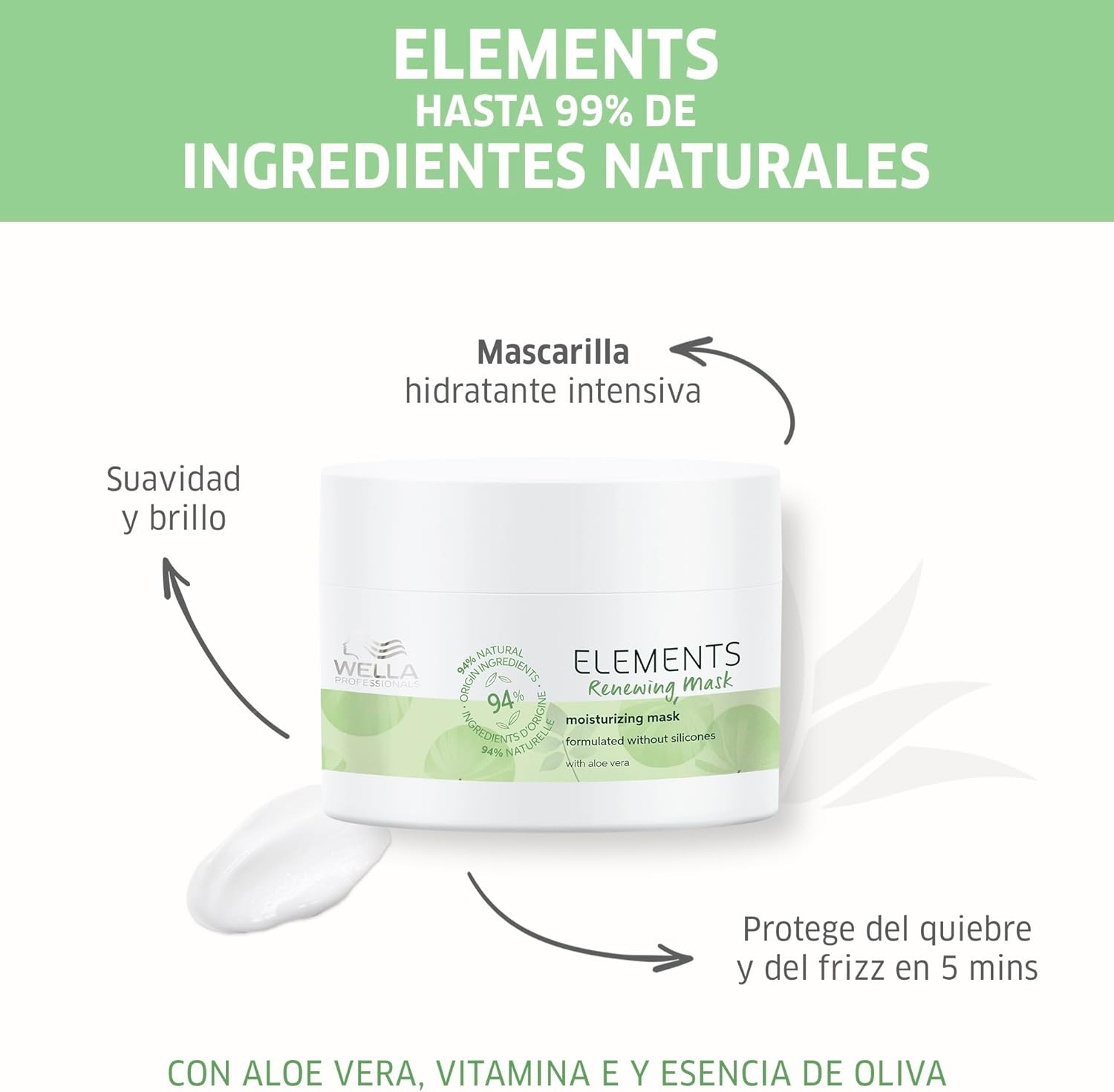 Wella Elements Renewing Mask, 0.15 Kg image number 5