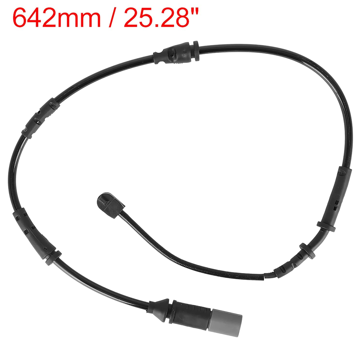 X AUTOHAUX 34356799736 Rear Left Right Brake Pad Wear Sensor for BMW X1 2016-2022 for BMW X2 2018-2023 Metal