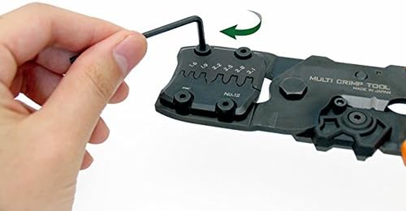 ENGINEER PAD-02 Precision Crimping Pliers (Dice Set), Precision Crimping Pliers (Dice Set) image number 6