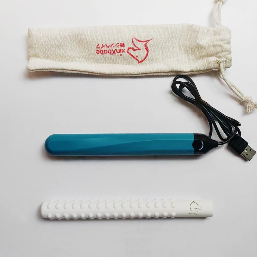 Xinxbabe Heating Stick Heating Rod Heating Stick USB【46℃ Quick Heating Auto Temperature Control】Drying Stick Diatomite Water Absorption Stick 2-Piece Set