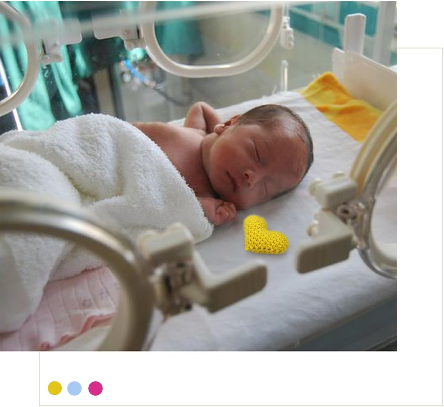 3 Pack Scent Bonding Hearts NICU Bonding Hearts for Infant Preemie and Parent Bonding NICU Gifts image number 5