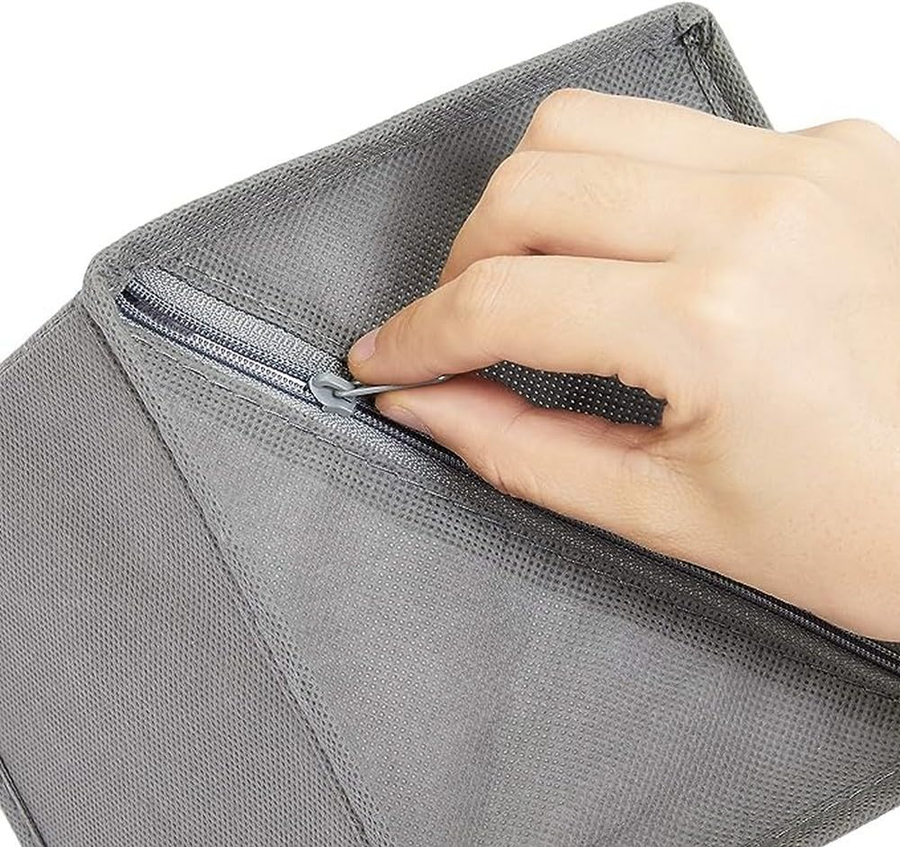 Amazon Basics Cloth Drawer Storage Organizer Boxes, Set of 6