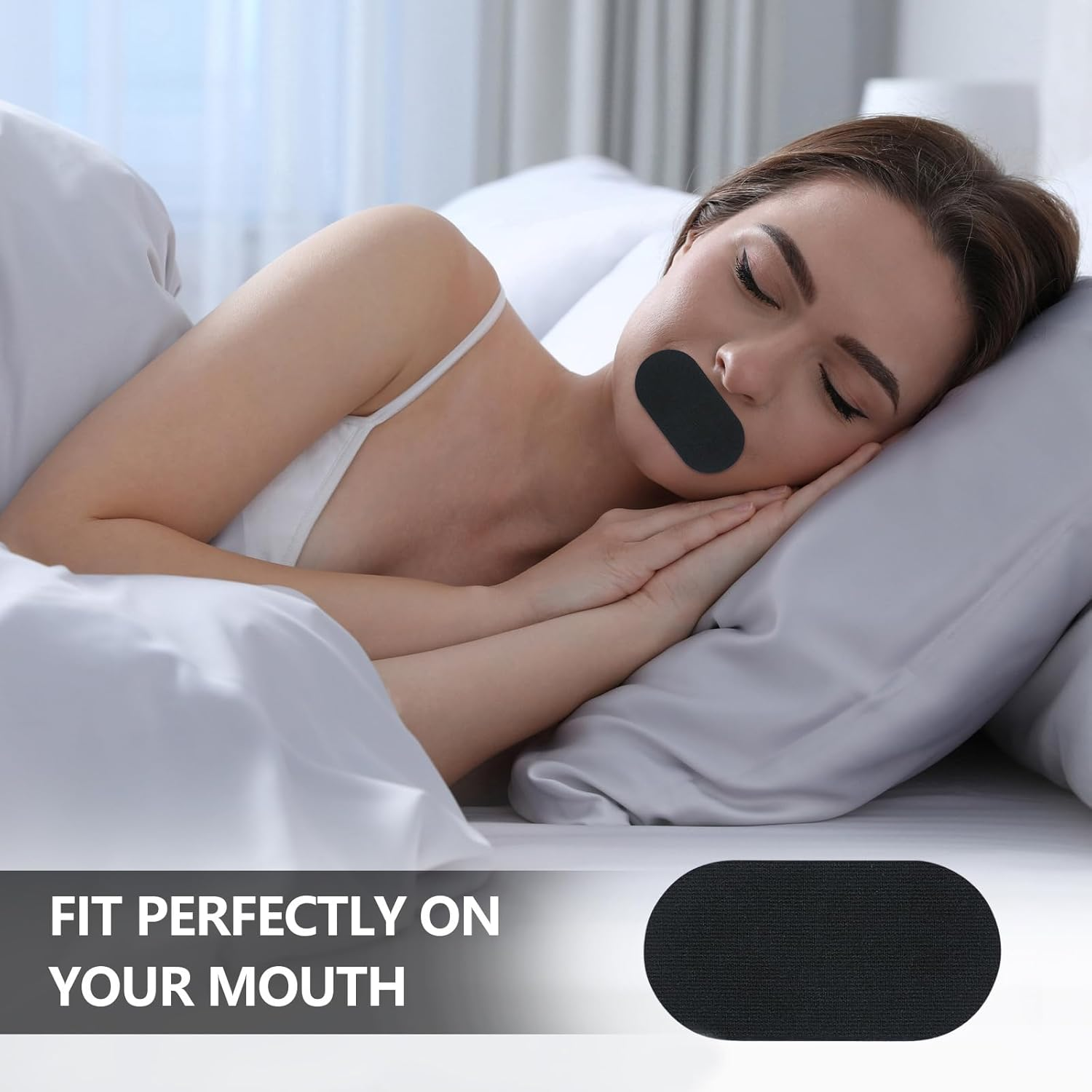 Mouth Tape for Sleepin, anti Snoring Sleep Tape - 60 Pack image number 1
