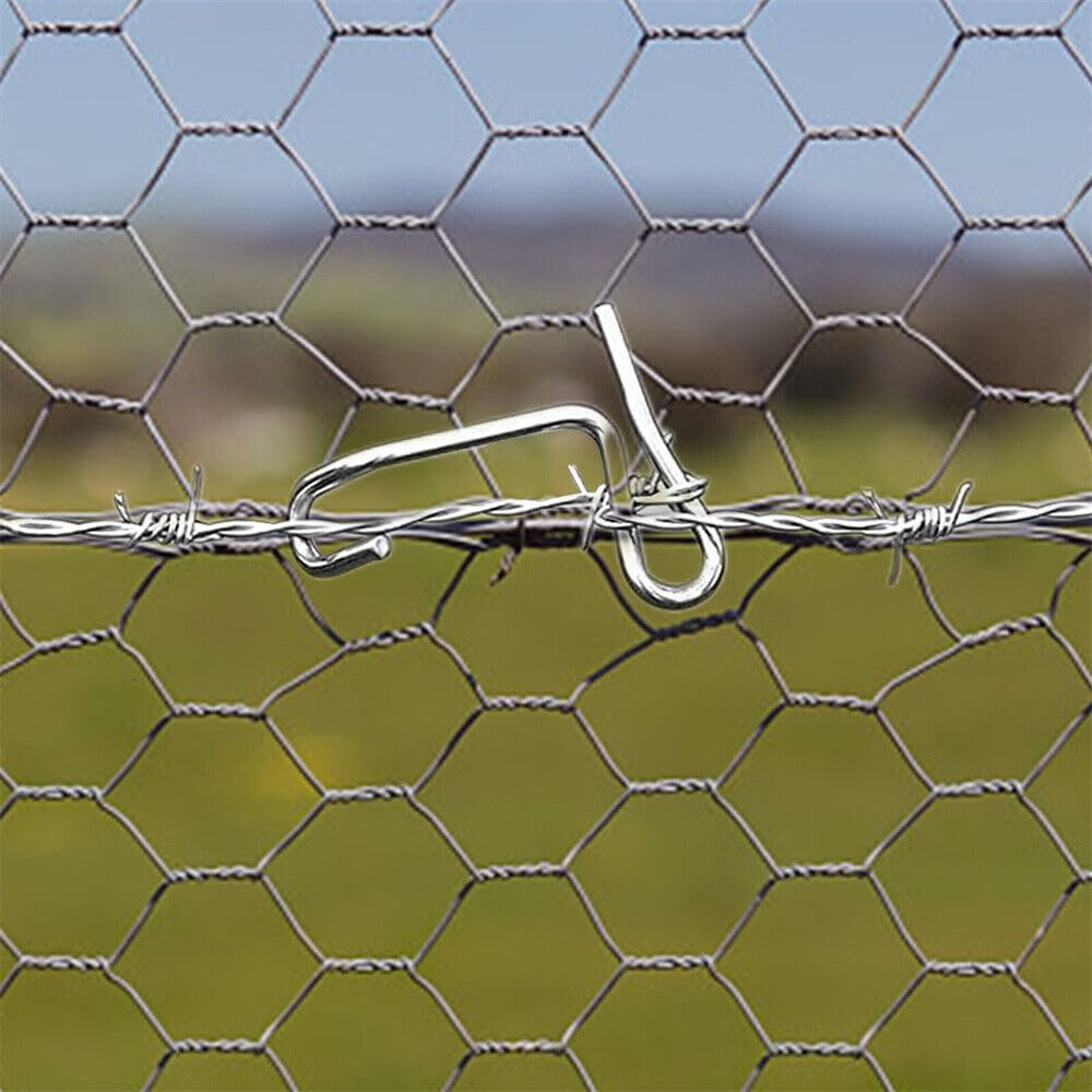 31Pcs Fence Wire Tensioner Tightener Metal Steel Wire Tensioning Repair Tool image number 1