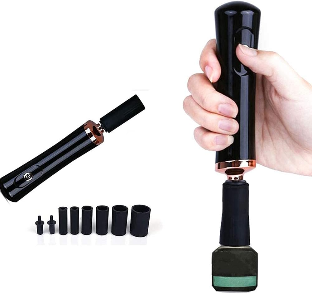 Rowzzi Electric Nail Lacquer Shaker Eyelash Lacquer Shaker, Glue Shaker for Eyelash Extensions, Electric Shaker Time Saving Handsfree Tool Glue Nails Polish image number 6