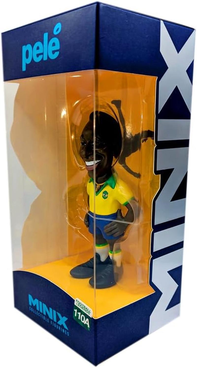 Minix Sports Football Star Brazil Pele 110A 1St Kit Collectible Figure, 12 Cm Height image number 4
