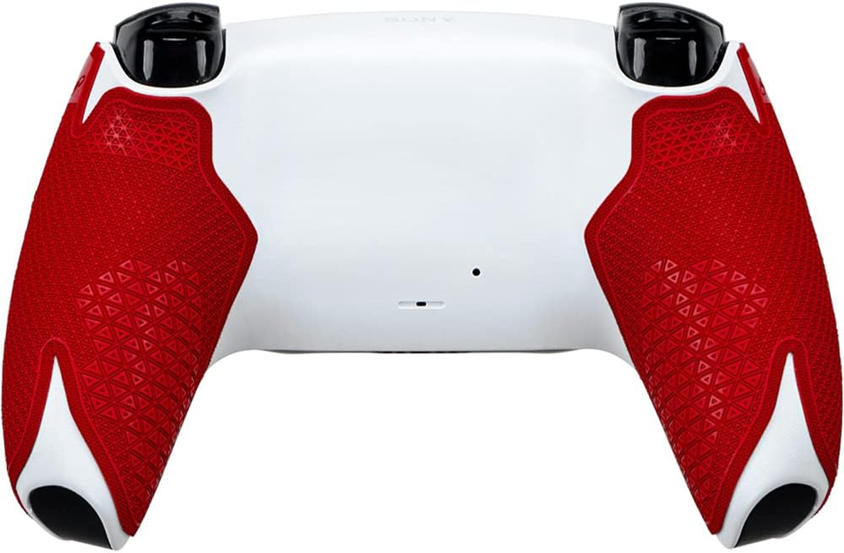 Lizard Skins PS5 Controller Grip &ndash; 0.5Mm DSP Playstation 5 Grip - Easy to Install PRE Cut Pieces (Crimson Red) - Blue image number 2