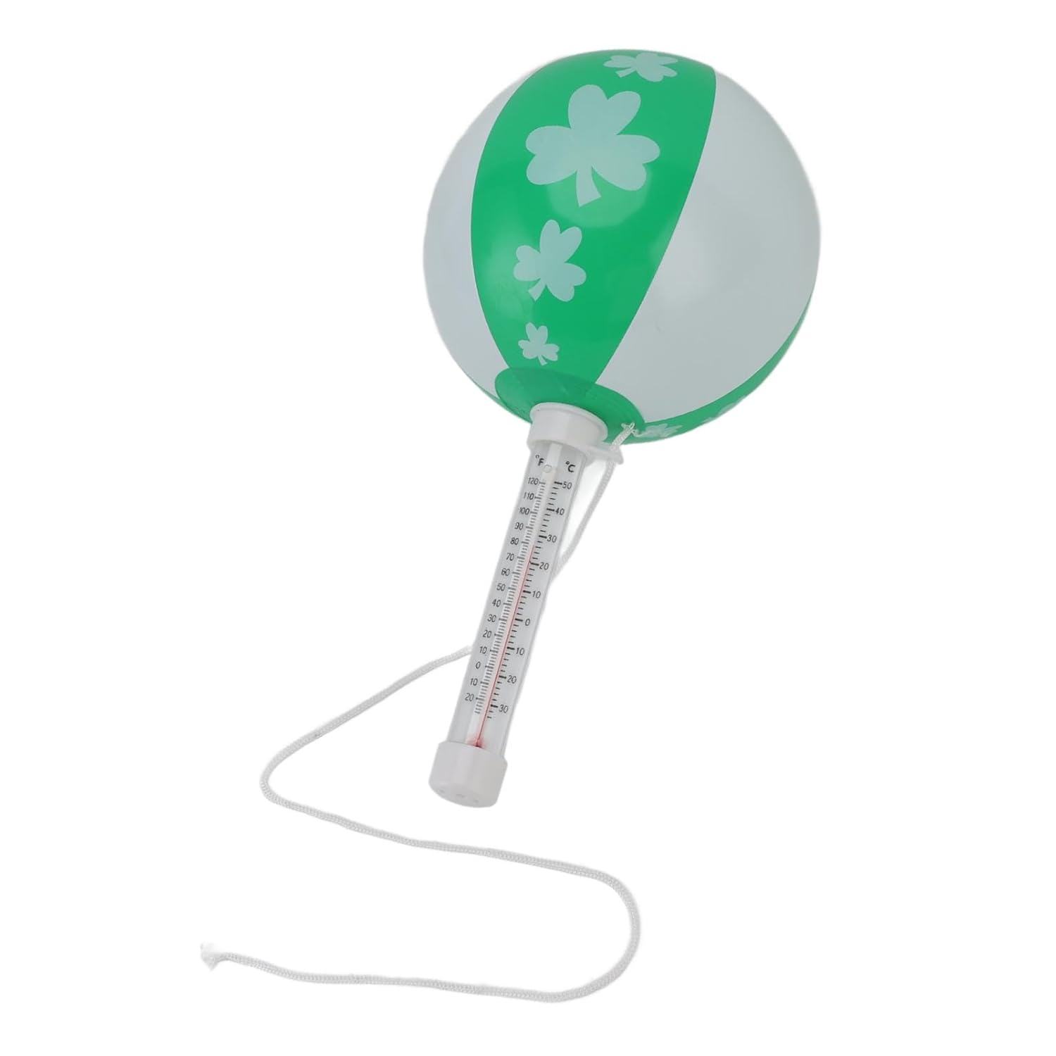 Floating Pool Thermometer, Unbreakable, Easy Read Temperature for Pools, Spas, Globe Style for Indoor and Outdoor Use image number 2