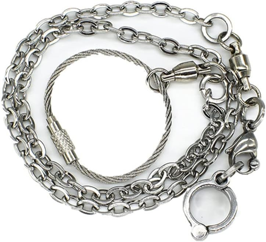 Parrot Foot Flying Chain | Stainless Steel Parrot Ankle | Bird Chain Tiger Skin Starling Peony Cockatiel Stand Open Foot Buckle Safe for Bird'S Legs