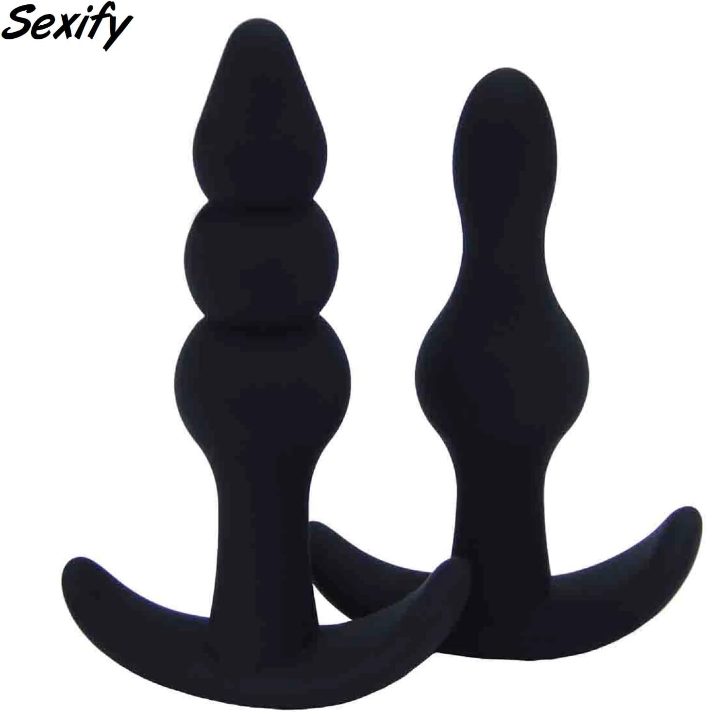 Anal Butt Plug Trainer Anal Plugs Beginners Starter Set for Women and Men Soft Anal Dildo Beads Plugs Trainer 5 Piece Set Silicone Adult Sex Toy image number 6