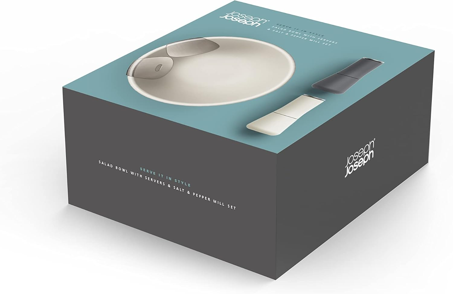 Joseph Joseph Serve It in Style Salad Bowl with Servers & Salt & Pepper Set image number 5