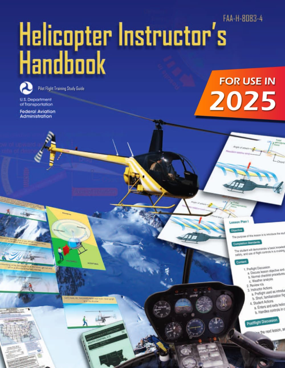 Helicopter Instructor'S Handbook FAA-H-8083-4 (Color Print): Pilot Flight Training Study Guide image number 1