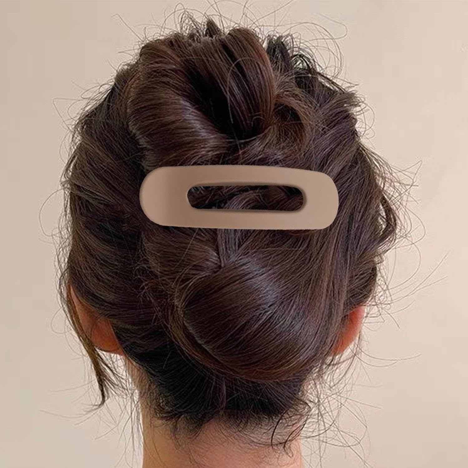 Pack of 6 Flat Duckbill Clips, Simple and Practical Hair Clips, Quick Hair Clips, Styling Hair Clips, Essential for Daily Adjustment, Styling Clips image number 2