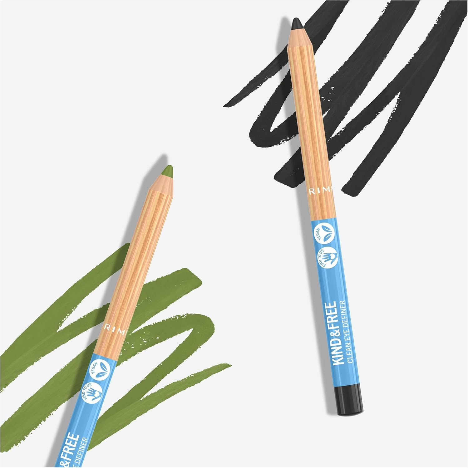 RIMMEL LONDON KIND & FREE CLEAN EYELINER #04 SOFT ORCHARD (Pack of 2) image number 4