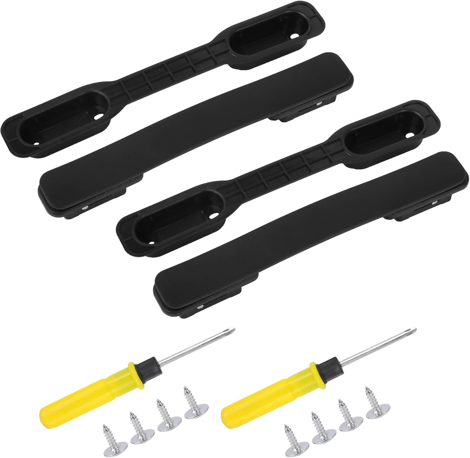 RDEXP 2Pcs B128 Suitcase Luggage Flexible Handle Grip Handle Replacement 200Mm W/Screw image number 4