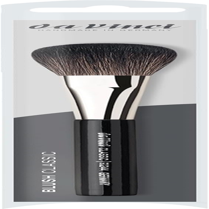Da Vinci Cosmetics Series 91244 Classic Luxe Blusher Brush, Oval Natural Hair, 1.38 Ounce