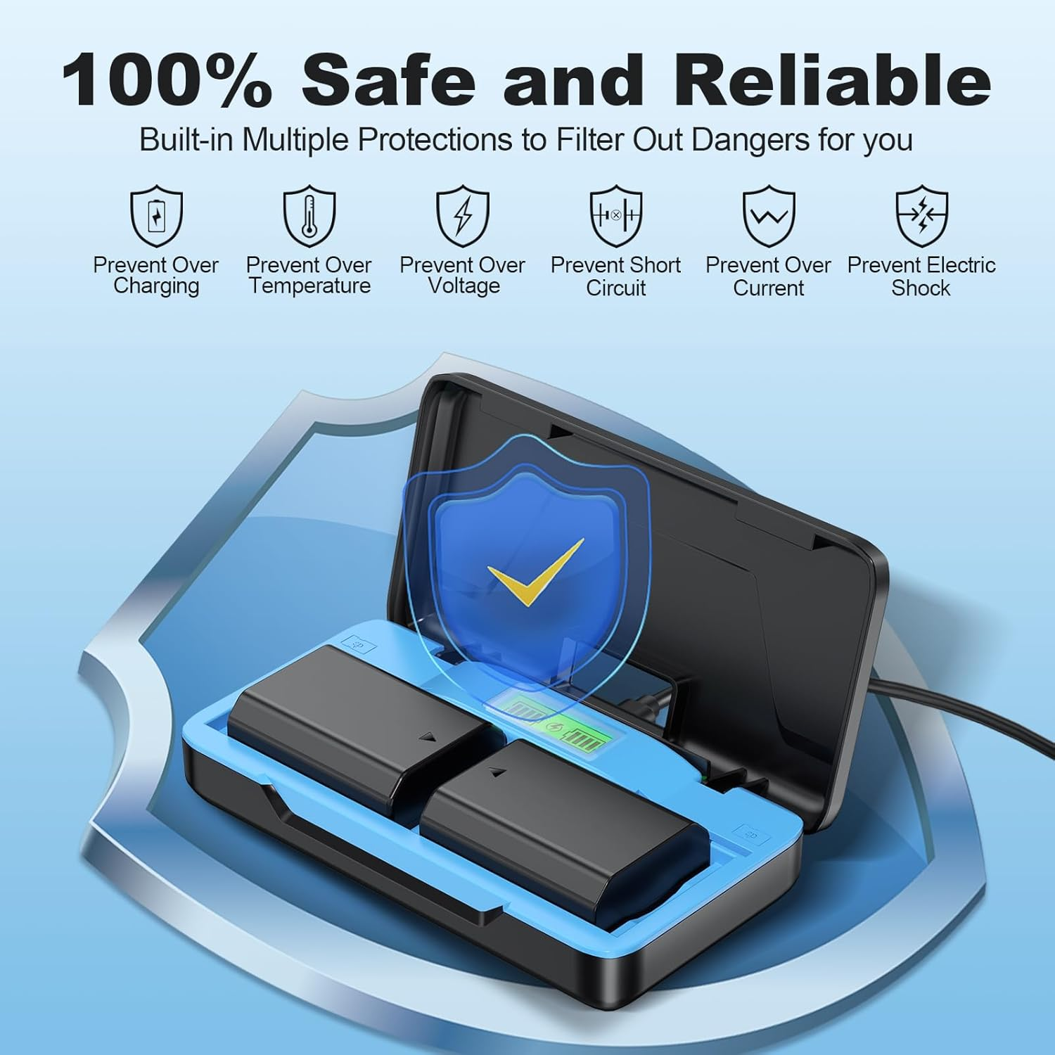 Artman LP-E17 Battery 2-Pack with USB-C 20W Fast Charging Case for Canon EOS R100 R50 RP R10 R8, Rebel T8I, T7I, T6I, T6S, SL2 SL3, EOS M3, M5, M6, EOS 77D 200D 250D 750D 760D 800D 8000D Camera