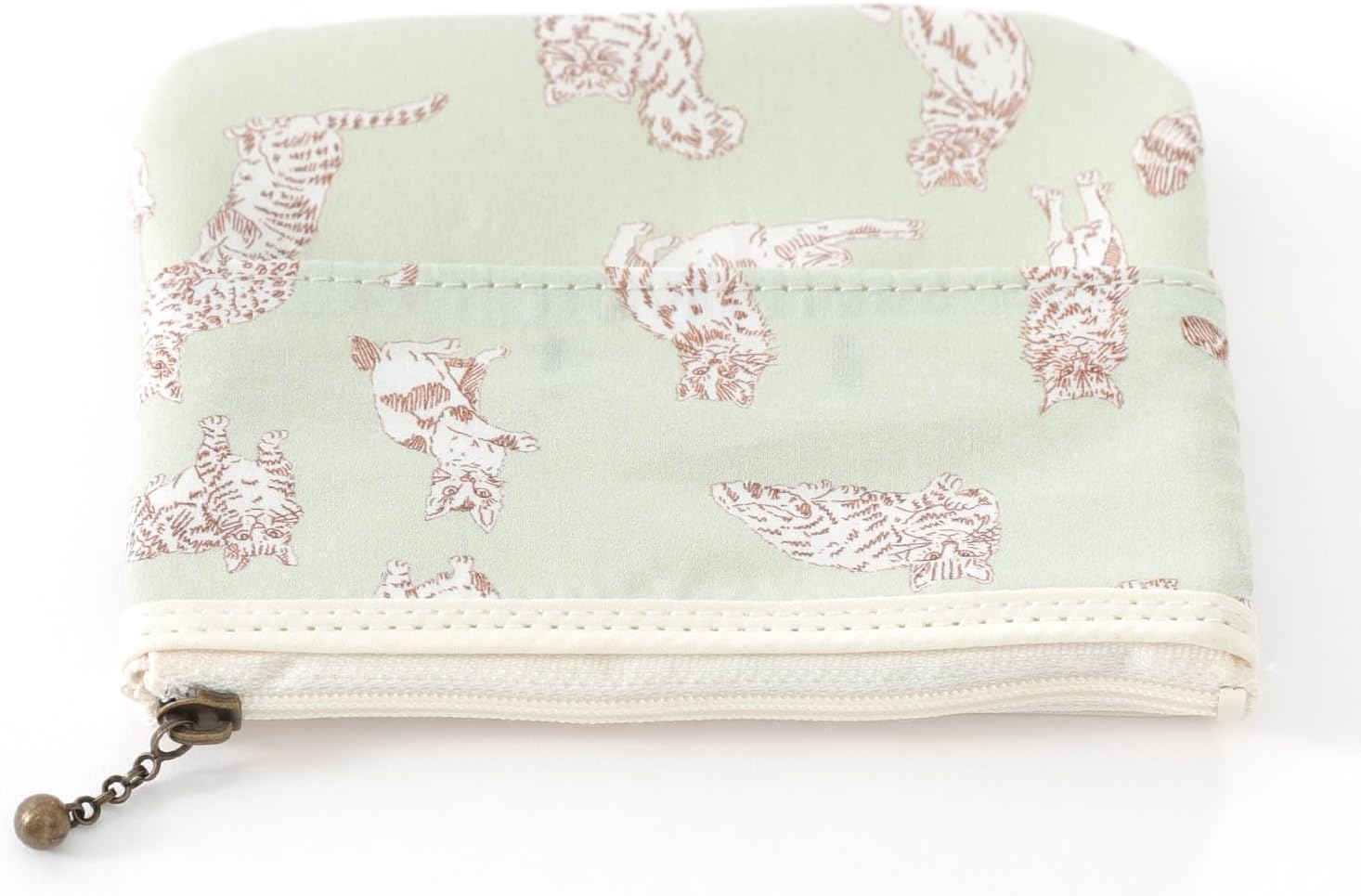 Ddintex Floret London Tissue Pouch 02 Miao Mint, 5.3 X 4.3 Inches (13.5 X 11 Cm) [With Liberty Print]