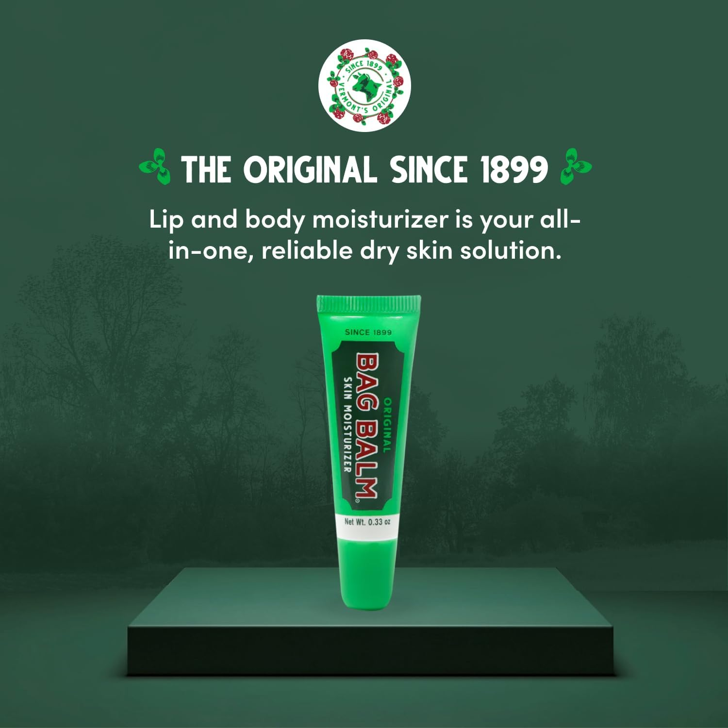 Bag Balm Original On-The-Go Lip Balm Tubes for Chapped Lips, Dry Hands, Skin Irritations and More (Pack of 6 Tubes) image number 3
