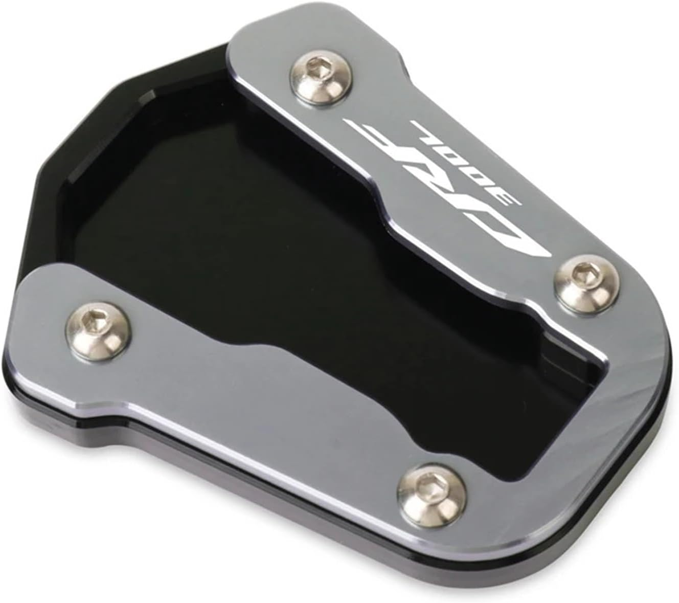 MKDRSRU Fit for CRF300L CRF 300 L CRF 300 Rally 2020 2021-2024 Kickstand Extension Plate Foot Side Stand Enlarger Pad Support Plate(Black-Crf300L) image number 5