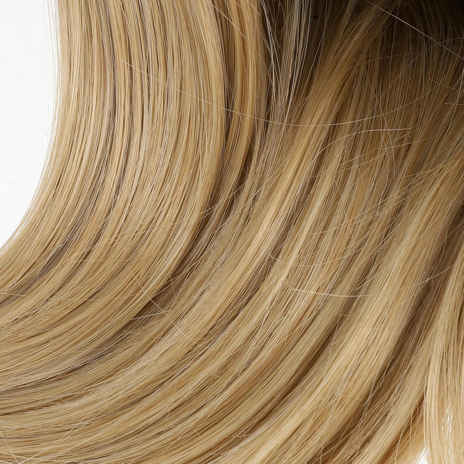 LALAFINA Baseball Cap with Hair Extensions, Wigs Cap Canvas Hat Straight Short Bob Hairstyle Adjustable Wig Hat Short Ponytail Baseball Wig Cap with Attached for Women