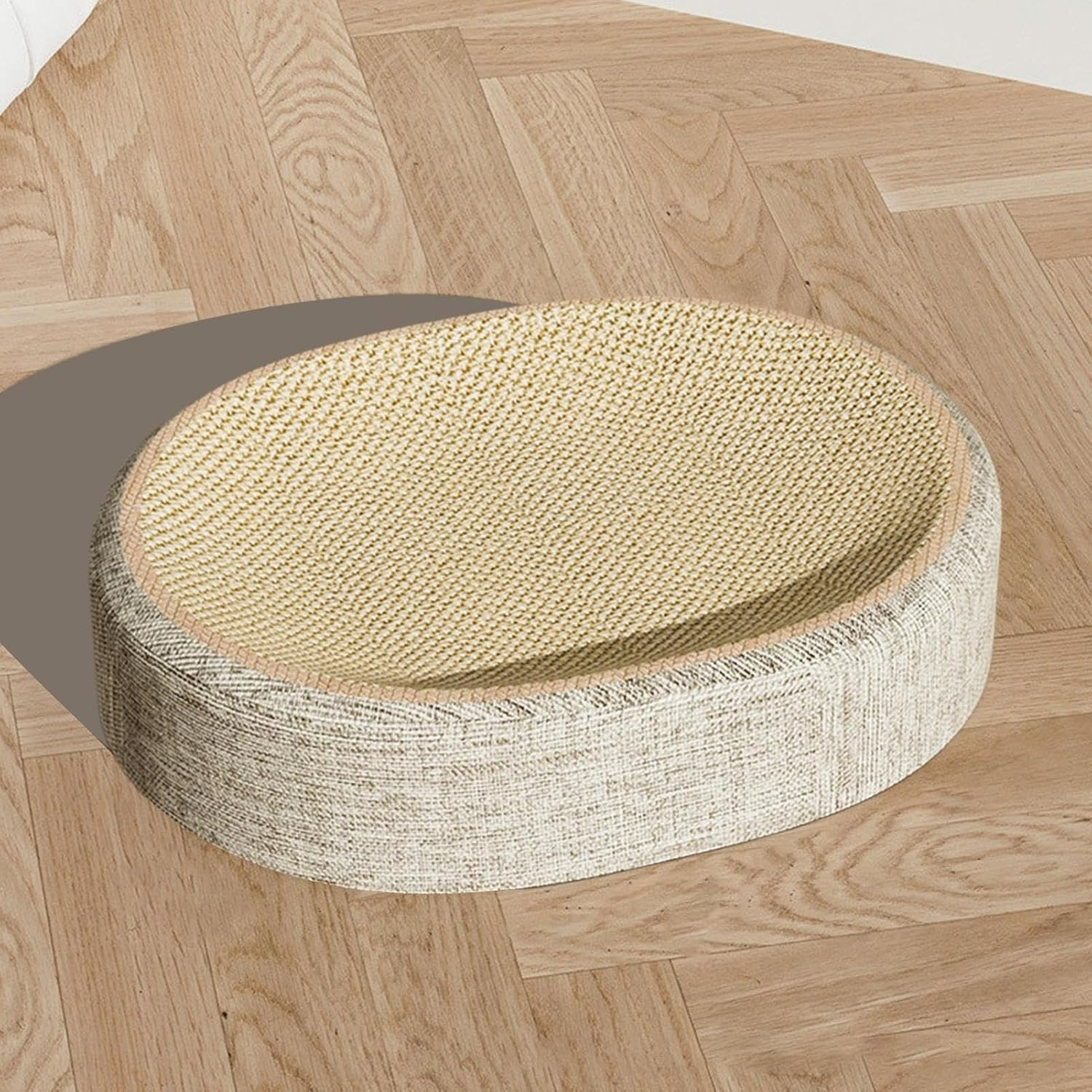 Mwqpgyh Cat Scratching Board - Indoor Scratching Board for House Cats - Sisal Braided Cardboard Cat Furniture Living Room Bedroom Floor Corners