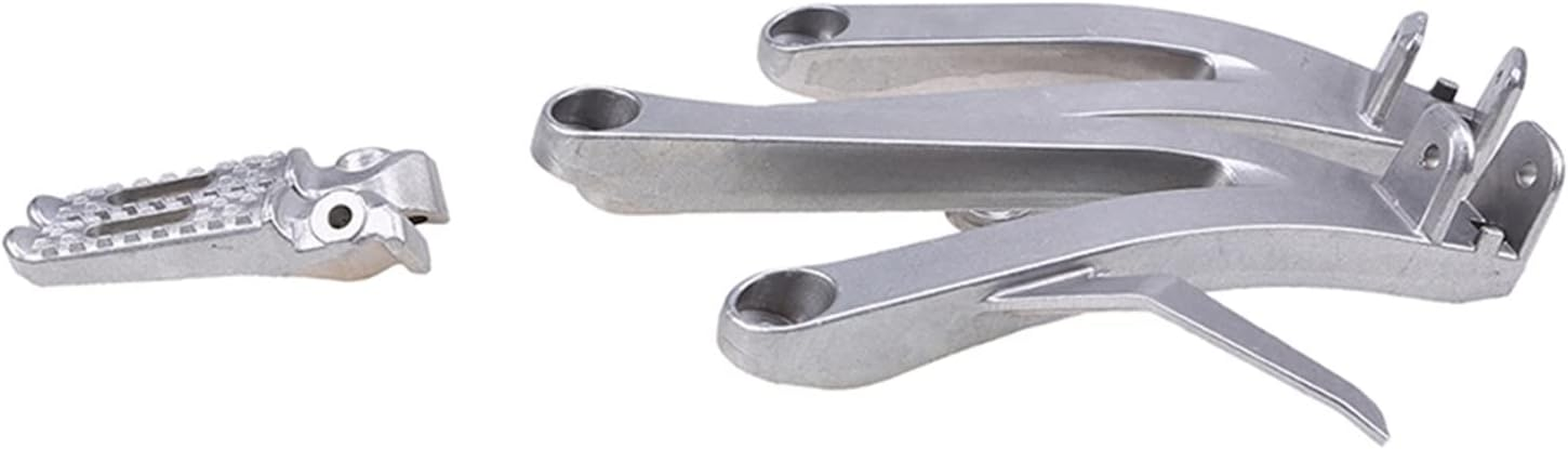 Chrome Motorcycle Passengers Rear Footrest off Road Motorbike Foot Pegs Bracket Sets for CBR600RR 2007-2014