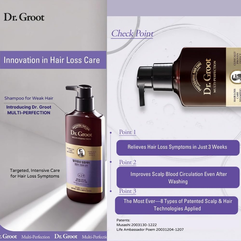 Intensive Care MP Thin Shampoo, Biotin-Infused Double Capsule Formula, Anti-Hair Loss, 400Ml for Dr. Groot image number 3