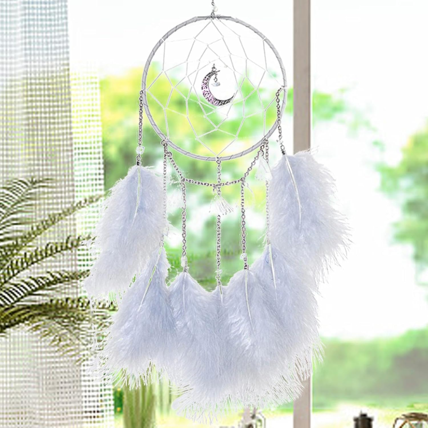 Dream Catchers,Decorative Ornament Art | Dream Catcher Home Decorations, Handmade Wall Decor for Positivity, Feathers Dream Catcher image number 5