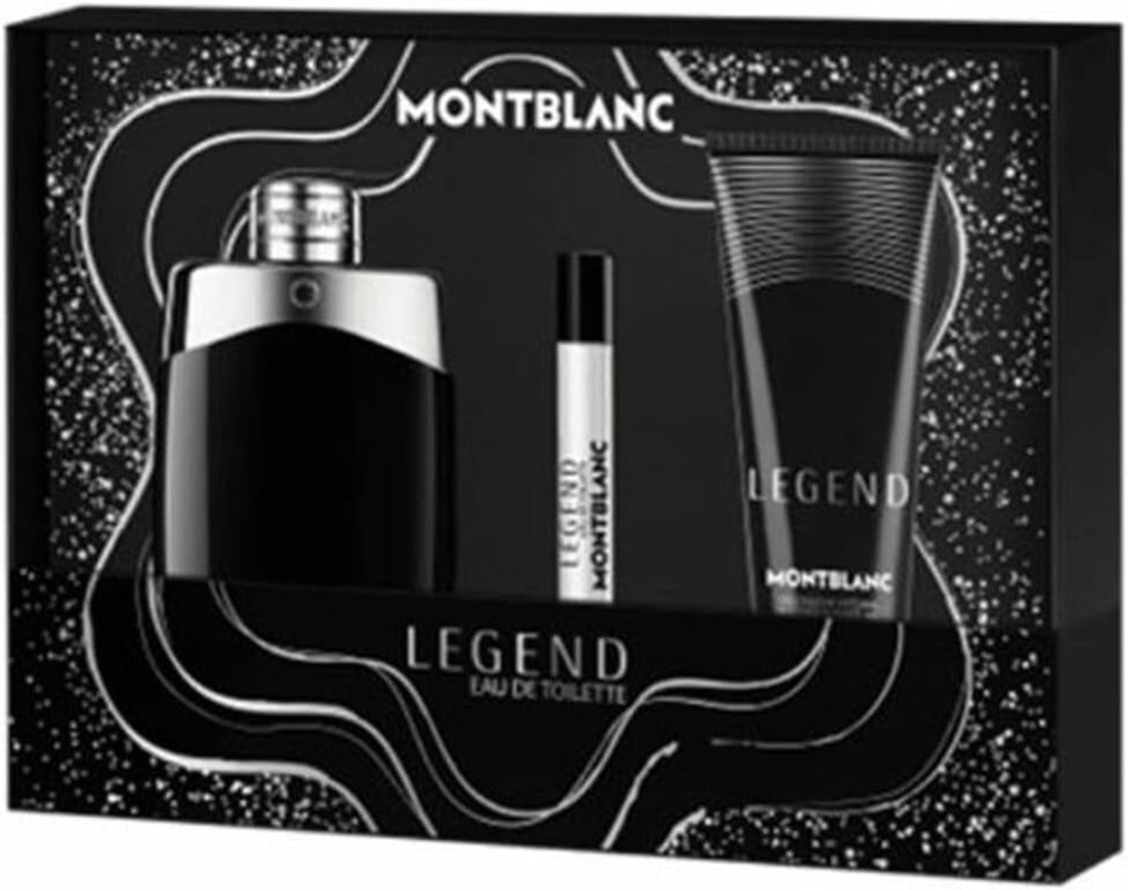 Montblanc Men'S 3 Pieces Legend Gift Set (EDT 100 Ml + Shower Gel 100 Ml + EDT 7.5 Ml) image number 2