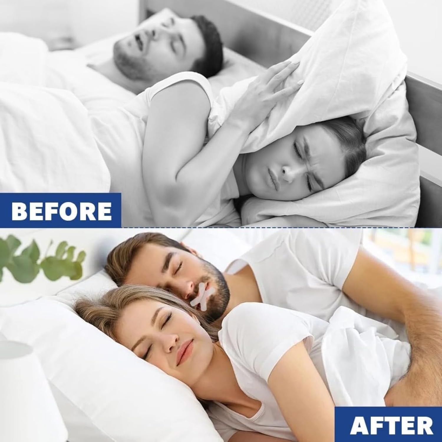 120 Pcs Mouth Tape for Sleeping - anti Snoring, Nose Breathing Aid, Snore Reduction image number 6