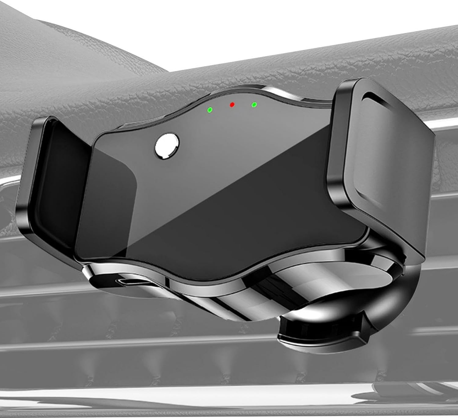 Phone Holder for Car - Car Phone Mount | Dashboard Cell Phone Holder Car, 360&deg; Rotatable Car Phone Holder Mount with Non-Slip Silicone, Compatible with Smartphone image number 4