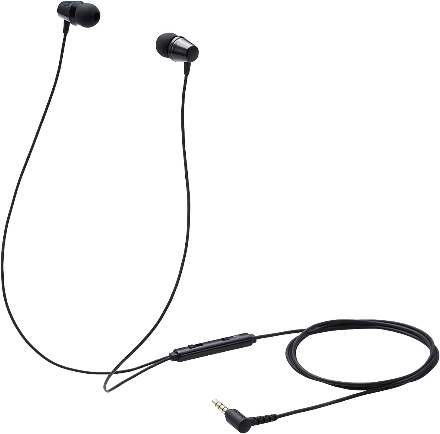Elecom ELECOM HS-KD05TBK Earphones, for Children, Low Volume Specifications, 0.1 Inch (3.5 Mm) Connection, 4 Poles, Heavy Duty, Mute Switch, Black, Earphones, Approx. Width 5.0 X Depth 8.1 X Height image number 5
