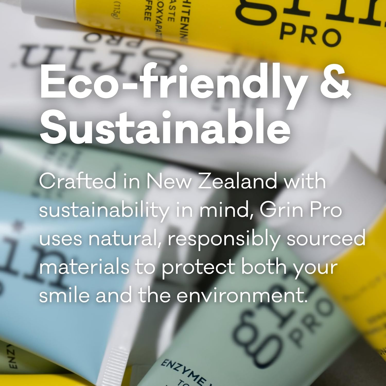 Grin Pro Enzyme Whitening with Nano Hydroxyapatite Toothpaste, Fluoride Free, Reduce Plaque Biofilms, Promoting Cleaner, Whiter Teeth, 113G Natural Ingredients New Zealand Manufactured (Pack of 2) image number 6