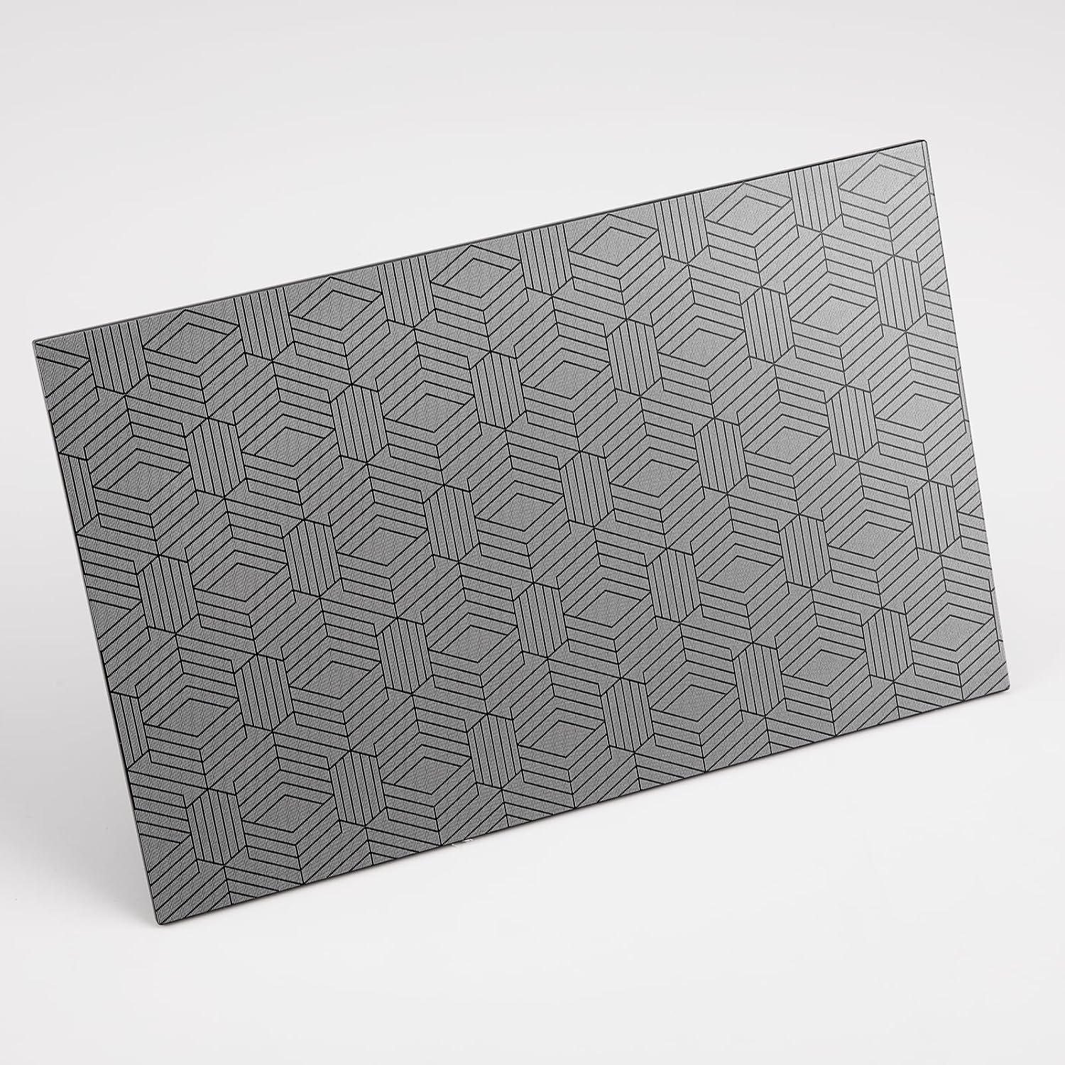 ELEGOO Build Plate for 3D Printer Mars 4 MAX LCD, Replacement Build Platform with Laser-Carved Surface and Non-Slip Hexagon Socket Screws, Compatible with Mars 4 MAX, 204 * 129Mm image number 3