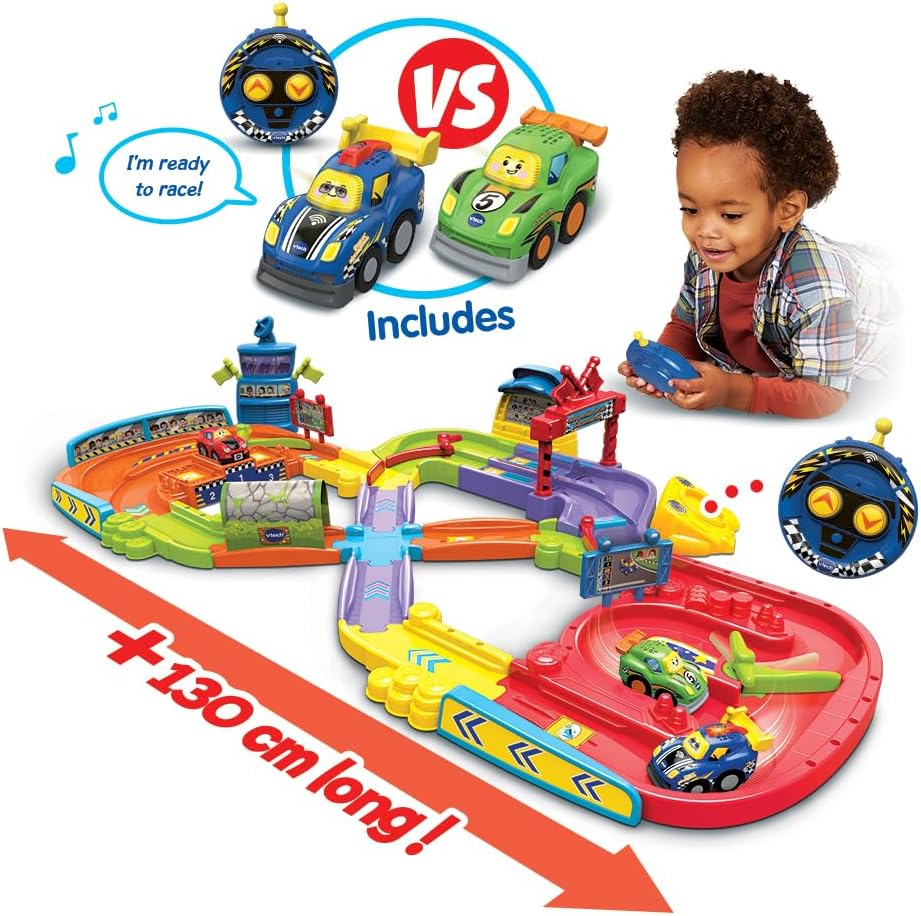 Vtech Toot-Toot Drivers Super Circuit RC Raceway - Toot-Toot Drivers, Kid'S RC Raceway Set - 570003 - Multicolour image number 6