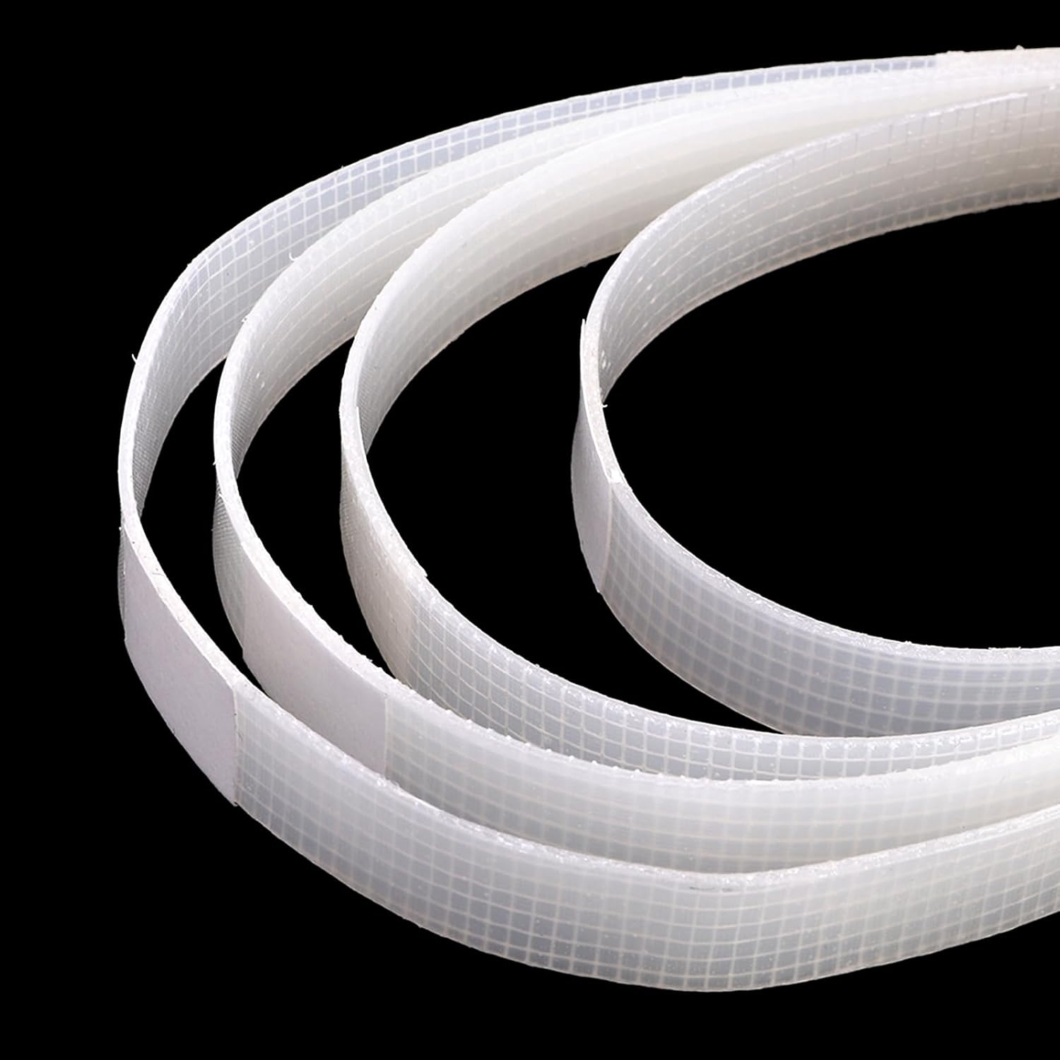 ZEAYEA 100 Pcs Glue Strips with Mesh Backing, 12 Mm Hot Melt Adhesive Glue Strips for 80-110 Sheet Capacity, Thermal Binding Strips for Book Glue Binding Repair image number 3