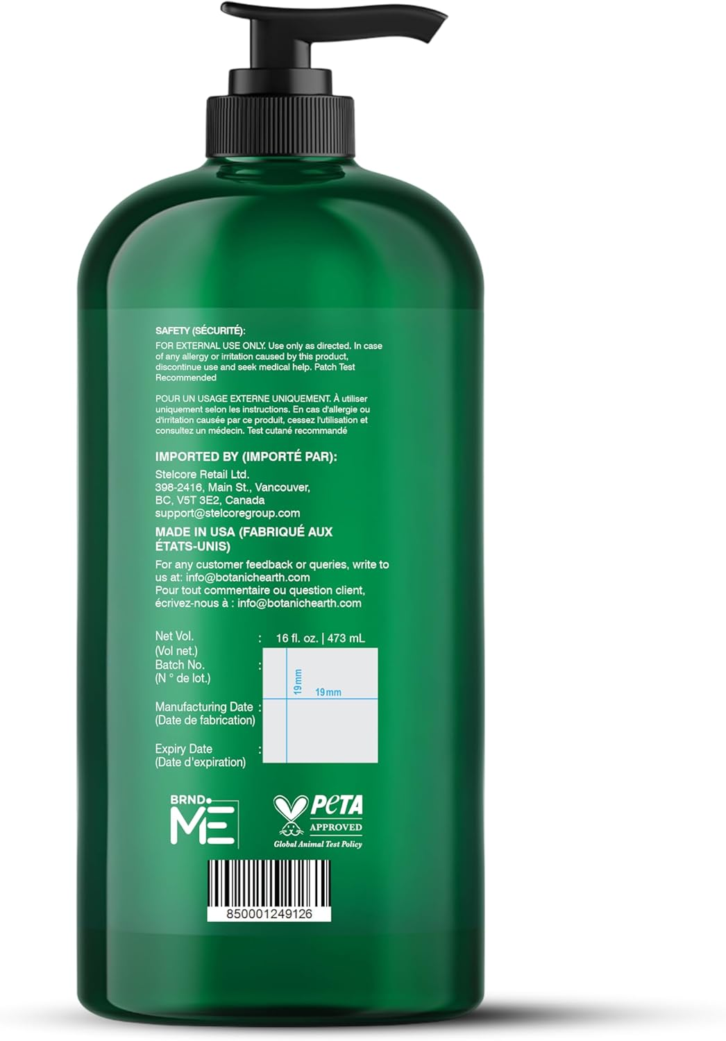 Botanic Hearth Tea Tree Body Wash Helps Nail Conditions Athletes Foot Ringworms Jock Itch & Body Odor Soothes Itching & Promotes Healthy Skin and Feet Naturally Scented 16Fl Oz image number 6