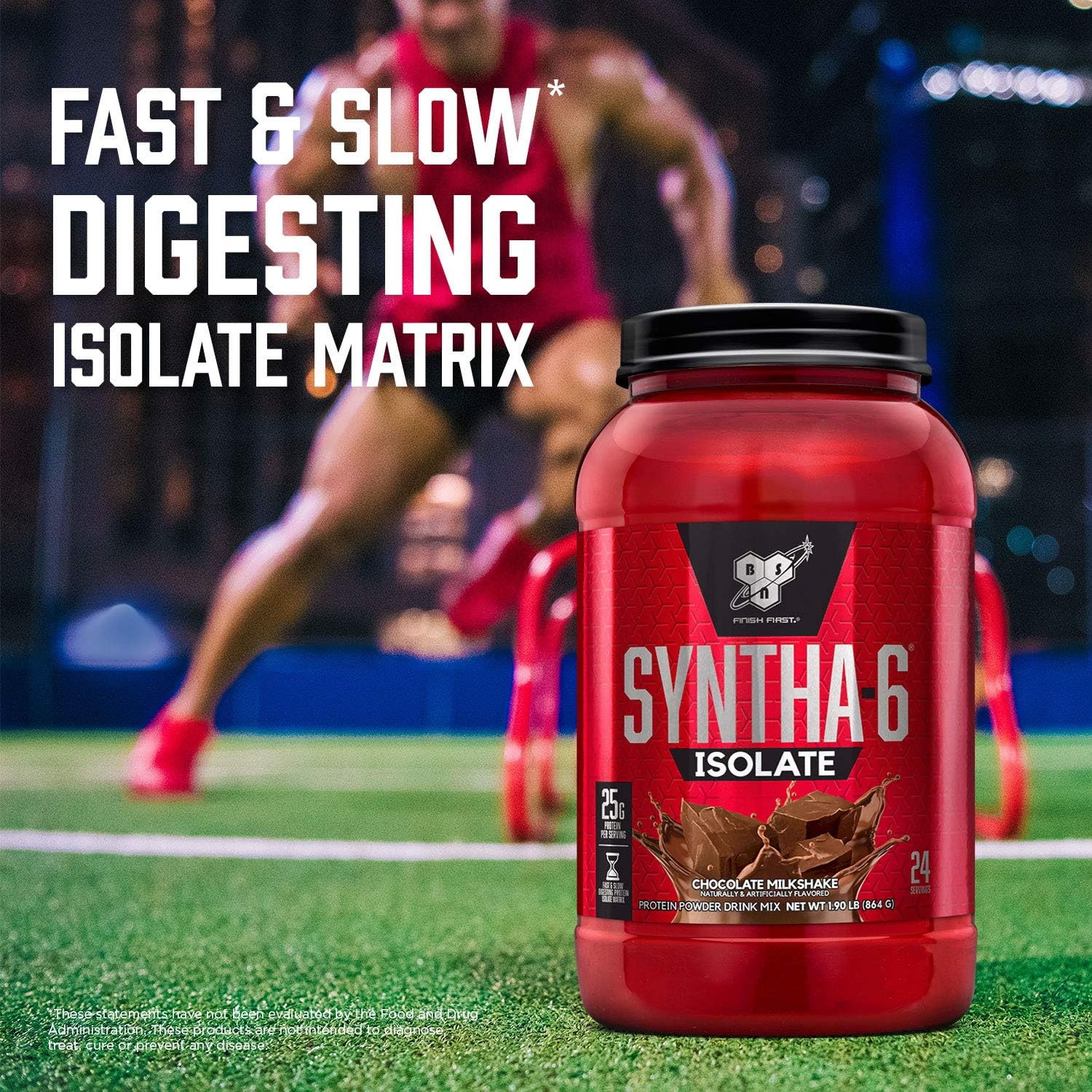 BSN Syntha 6 Isolate Chocolate Protein Powder Drink Mix 1.8 Kg, Peanut Butter Cookie image number 3