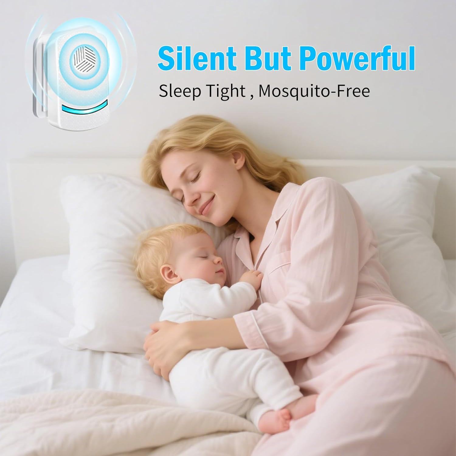 6 Packs Ultrasonic Pest Repeller Plug-In, Indoor Electronic Pest Control for Mice, Rats, Spiders, Ants, Cockroaches, Mosquitoes, Bugs, Eco-Friendly Rodent Repellent for Home, Kitchen, Garage