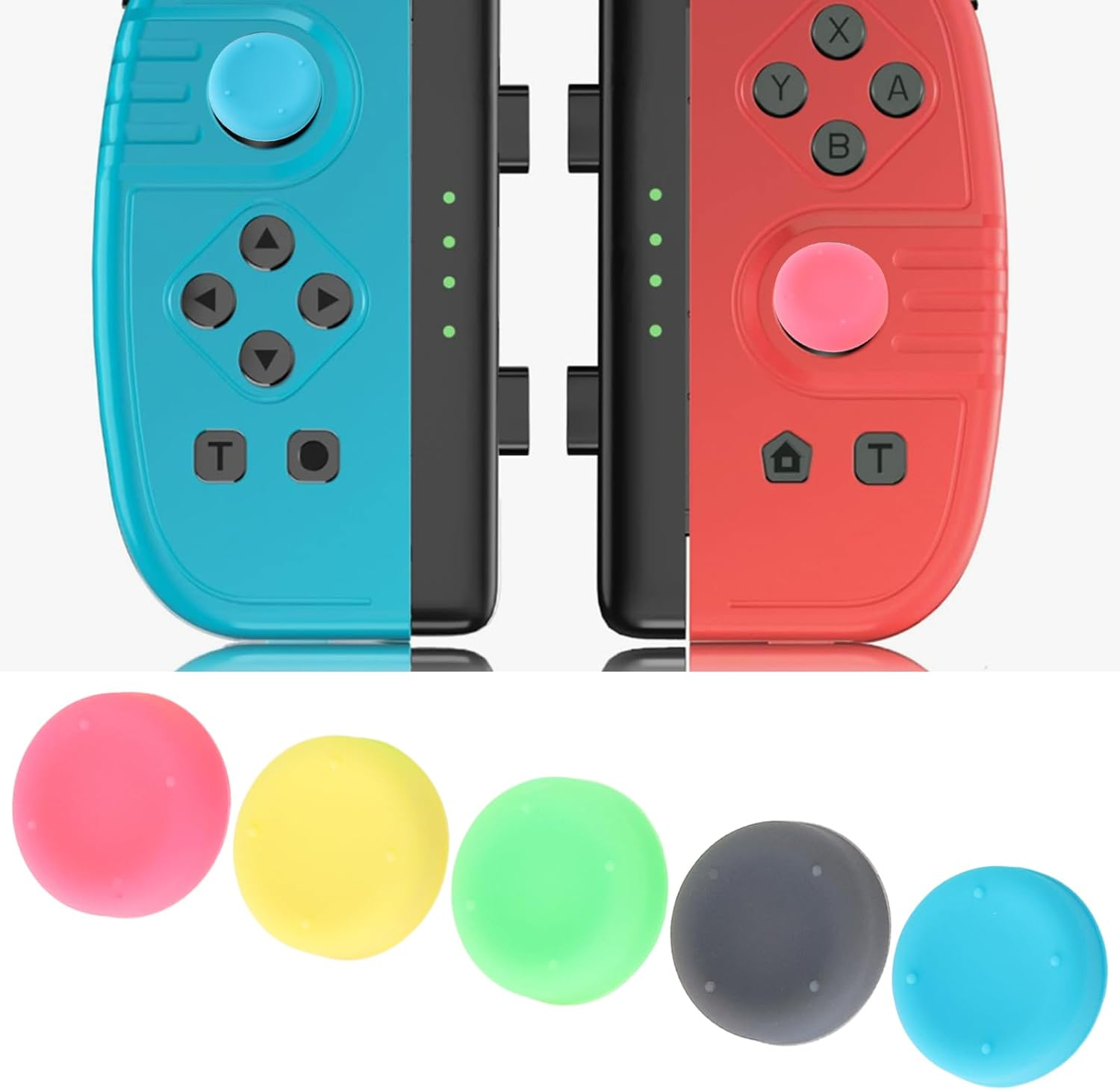 Emagtech 20Pcs Thumb Stick Grips Covers Compatible with Nintendo Switch Joy-Con image number 6