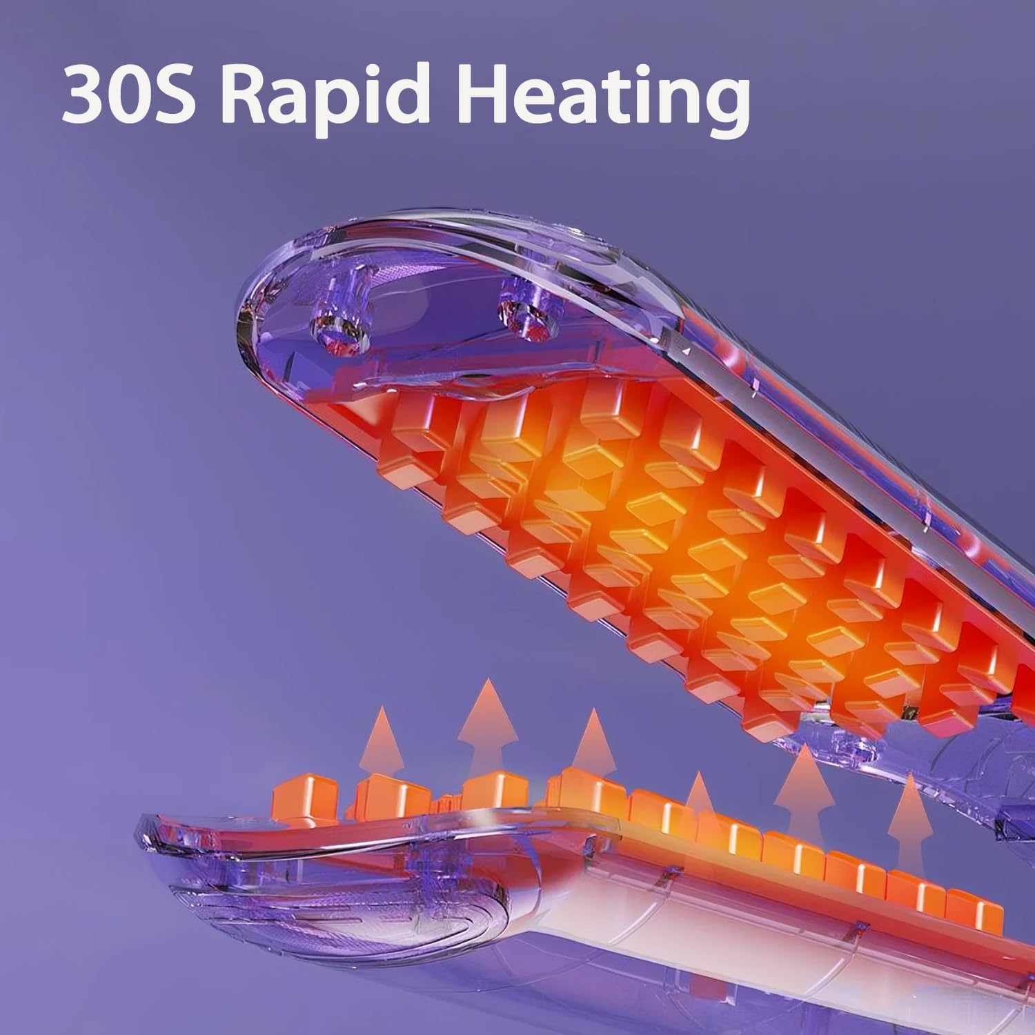 3D Grid Professional Volumizing Hair Crimping Iron Fluffy Corrugated Iron 1.5 Inch Lasting Volume Hair Volumizer Artifact Styling Tool image number 5