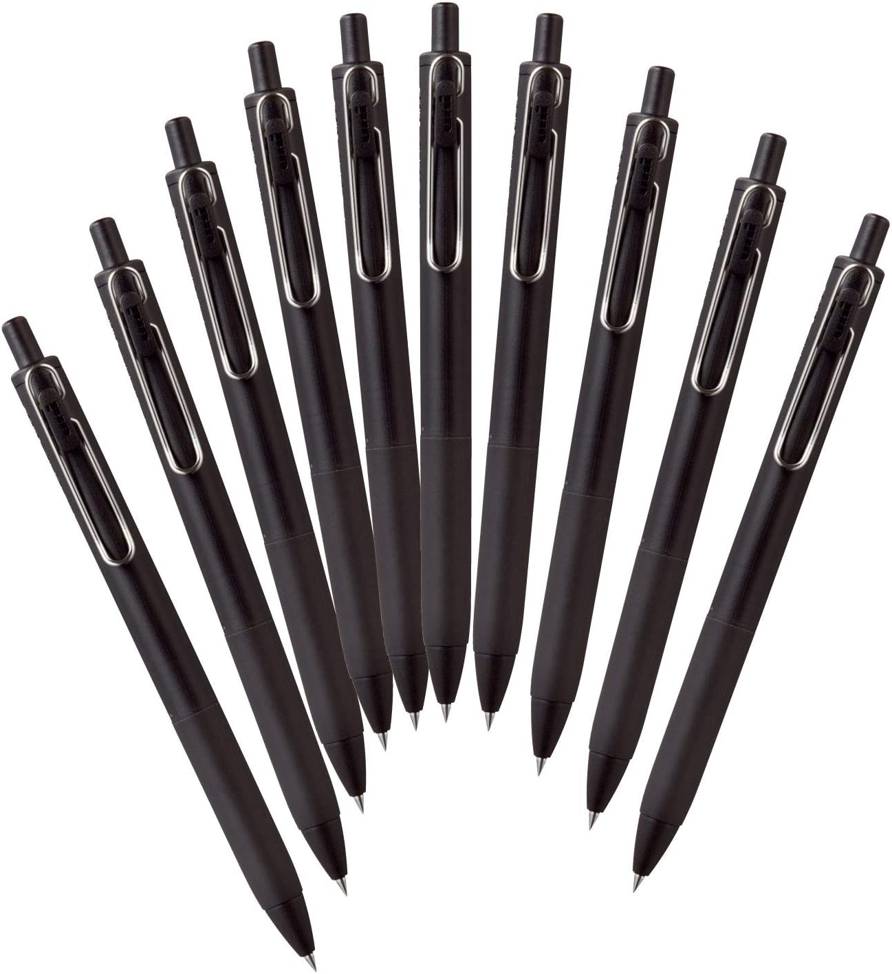 Mitsubishi Pencil Uni-Ball One Gel Ballpoint Pen, 0.5, Blue, 10 Pieces, Hako UMNS05.33