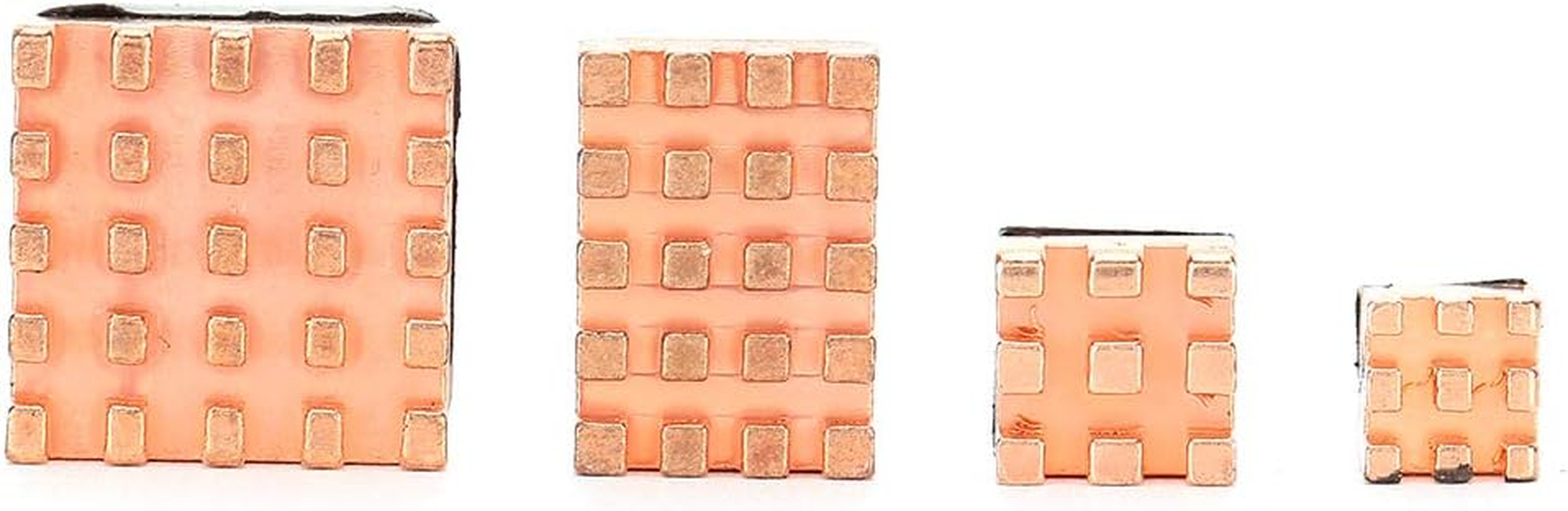 Heatsink for Raspberry, Cooling Heat Sink for Raspberry, Heatsink for Raspberry Simple Easy to Operate Fit for Raspberry Pi 4B 1G 2G 4G (Pure Copper Heat Sink) image number 1