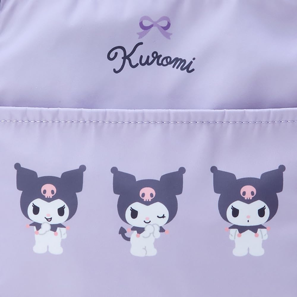 Sanrio 805572 Kuromi Insulated Lunch Bag, Kuromi-Chan Kuromi, 8.3 X 11.8 X 4.5 Inches (21 X 30 X 11.5 Cm), Character image number 3