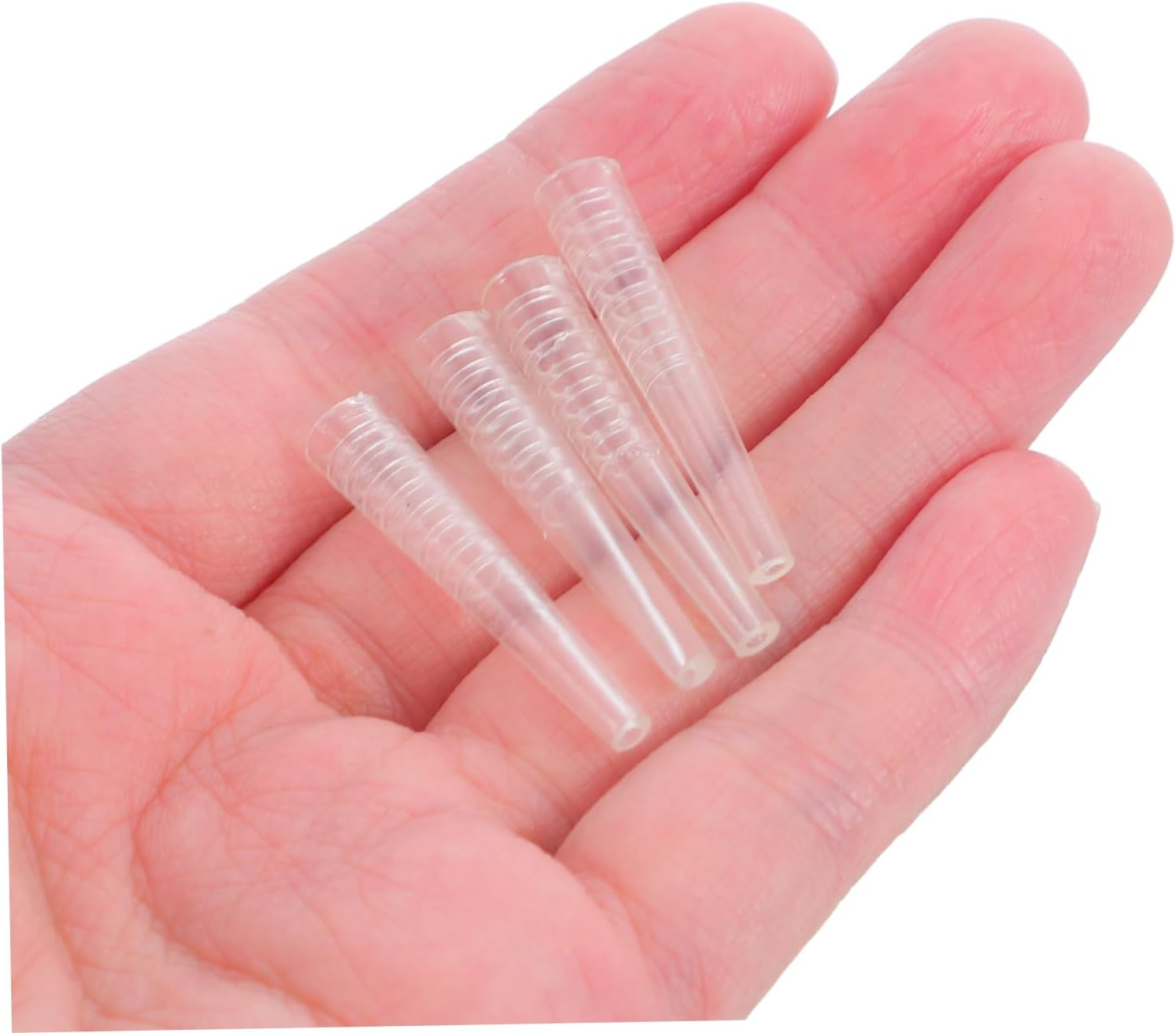 Ipetboom 50Pcs Eyelash Tweezers Cover Protective Sleeve Non-Slip for Professional Lash Application Use Pointed Eyelash Tweezers image number 4